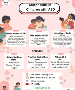 Online Training for professionals on Motor skills in  Children with ASD