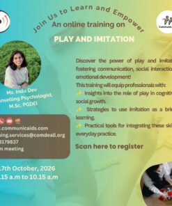 003- Online training on Play and Imitation