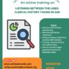 Online Training on clinical history taking in ASD