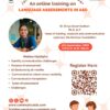 An online training on Language Assessments in Autism Spectrum